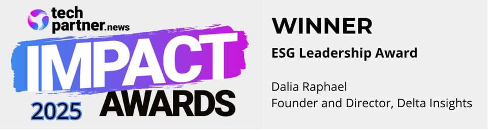 techpartner.news Impact Awards ESG Leadership 2025