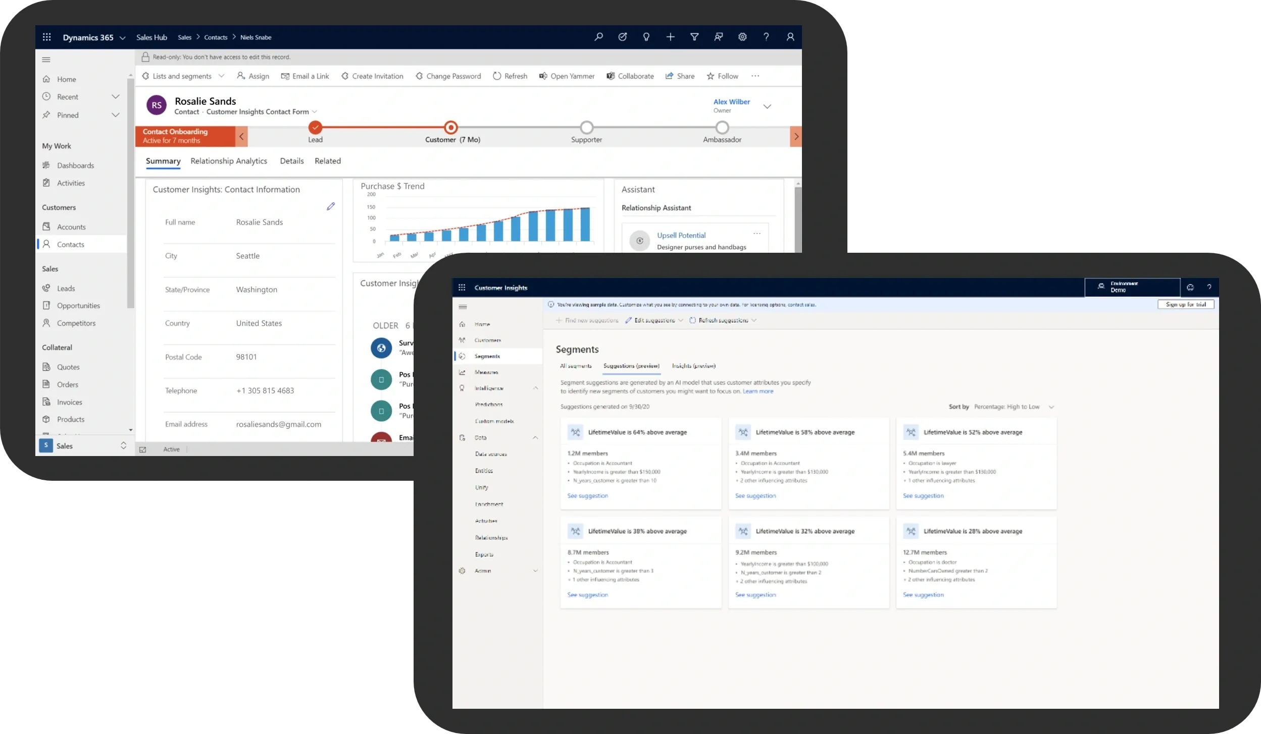 Customer Insights Marketing Dashboard
